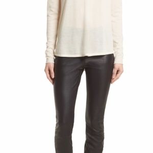 RAG & BONE Josephine Leather Front Legging Size10